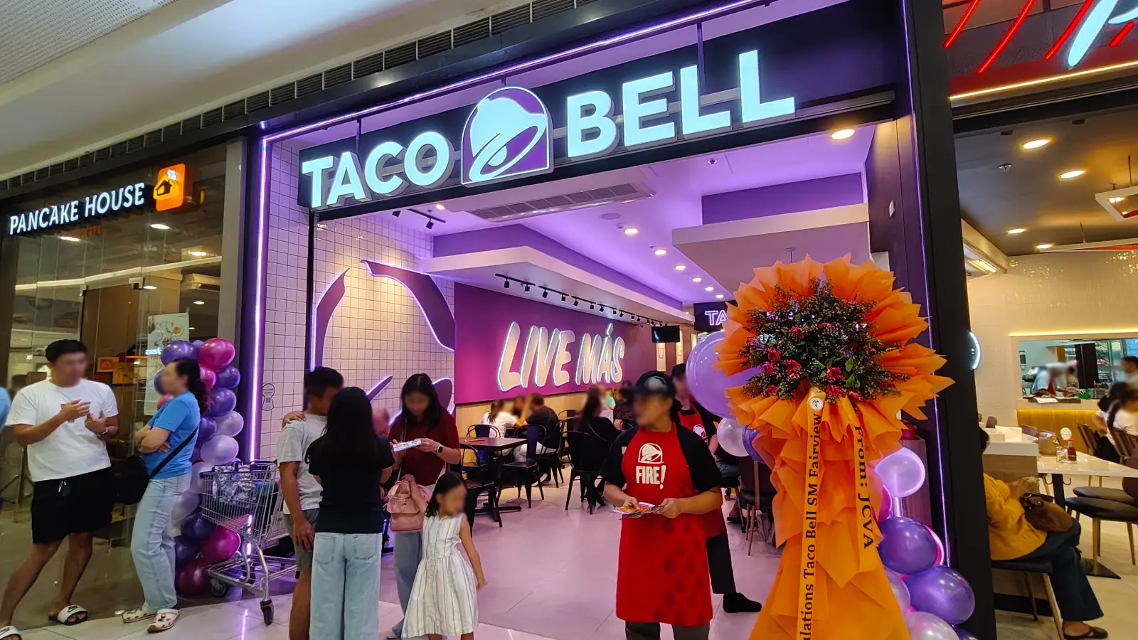 TACO BELL in SM City Fairview